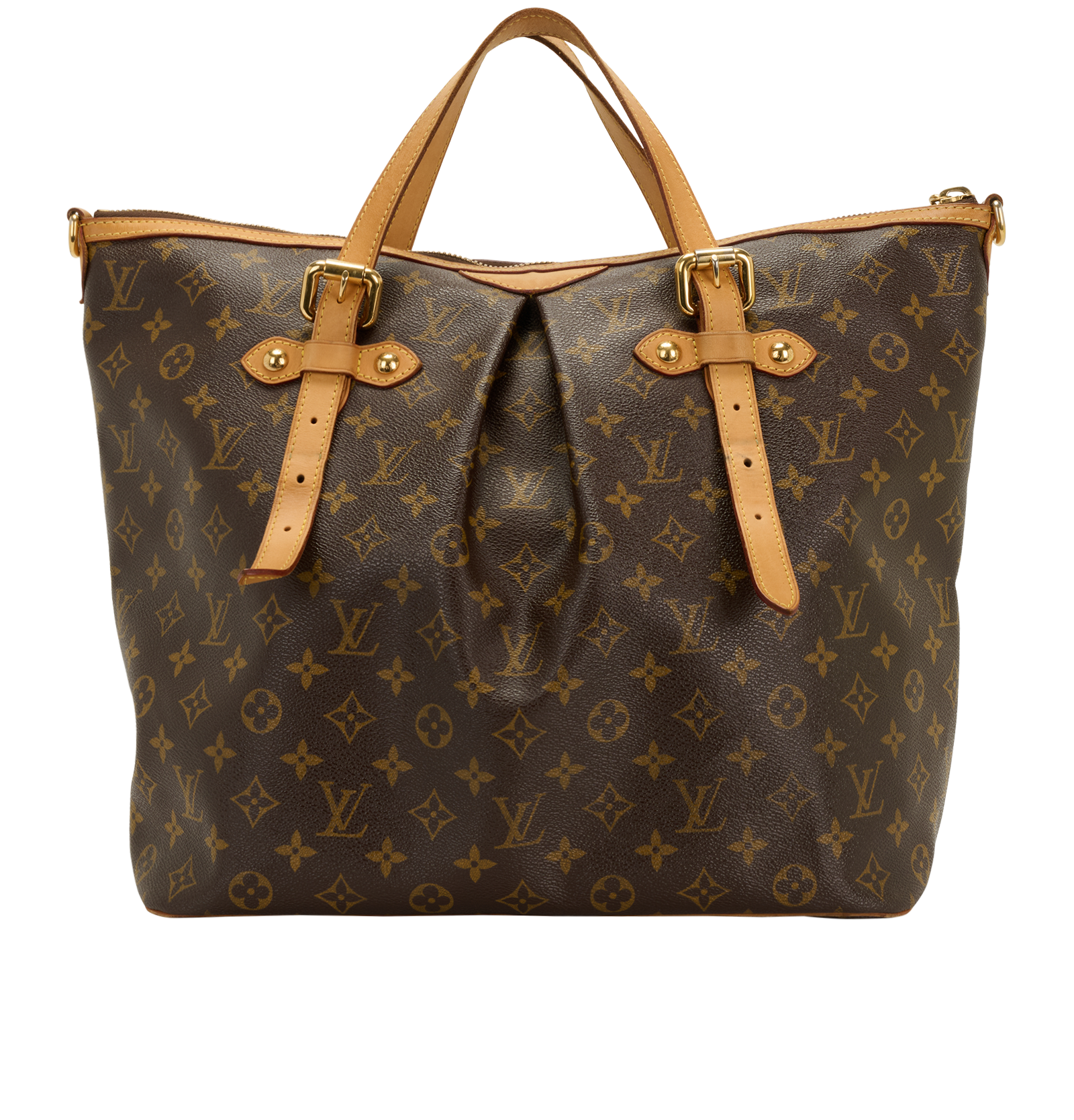 Palermo GM, &pound;695, Handbags, Brown, Canvas, Back view